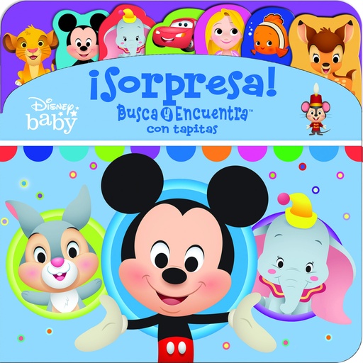 [9781503768987] SORPRESA. BUSCA Y ENCUENTRA CON TAPITAS DISNEY BABY LAF LF