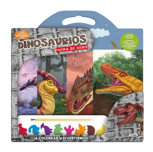 [9788491789703] ¡A COLOREAR Y DIVERTIRNOS! DINOSAURIOS FUERA DE SERIE