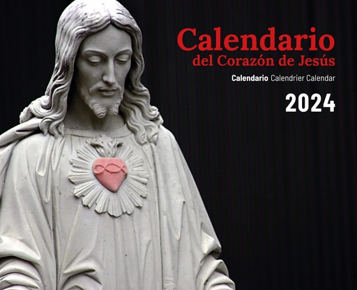 [9788427147171] CALENDARIO 2024 SAGRADO CORAZON PARED CON FALDILLA