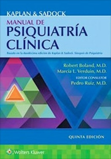 [9788418892912] KAPLAN y SADOCK Manual de Psiquiatría Clínica - 5a ed.