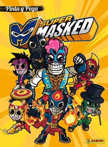 [9788427872929] PINTA Y PEGA SUPERMASKED