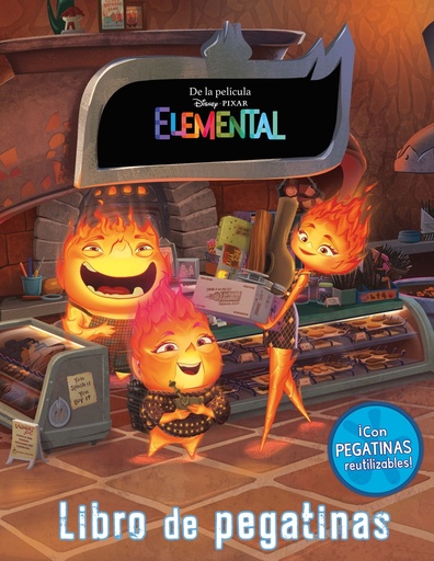 [9788418940880] Elemental. Libro de pegatinas