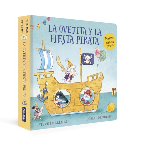 [9788448863265] La ovejita y la fiesta pirata (La ovejita que vino a cenar. Libro de cartón)