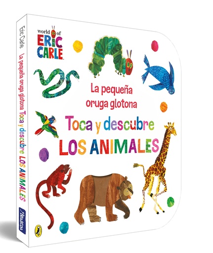 [9788448864934] La pequeña oruga glotona. Toca y descubre los animales