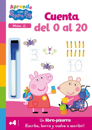 [9788448866266] Peppa Pig. Primeros aprendizajes - Aprende con Peppa. Cuenta del 0 al 20