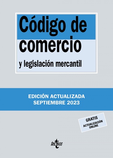 [9788430988310] CODIGO DE COMERCIO Y LEGISLACION MERCANTIL 40ª EDICION