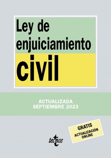 [9788430988549] LEY DE ENJUICIAMIENTO CIVIL 7ª EDICION