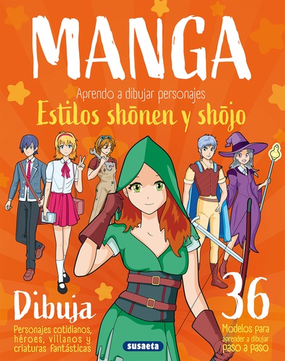 [9788467798005] Manga. Aprendo a dibujar personajes estilos shonen y shojo