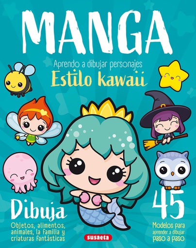 [9788467797992] Manga. Aprendo a dibujar personajes estilo kawaii