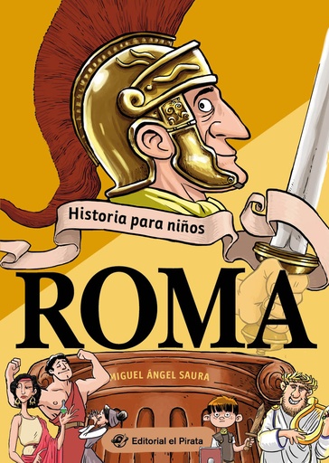 [9788418664236] Historia para niños - Roma