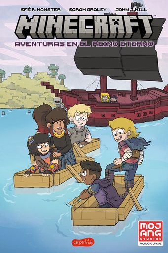 [9788418774836] Minecraft oficial: Aventuras en el Reino Eterno (cómic)