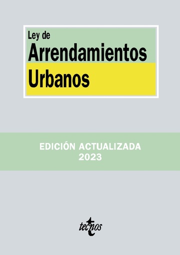 [9788430985531] Ley de Arrendamientos Urbanos