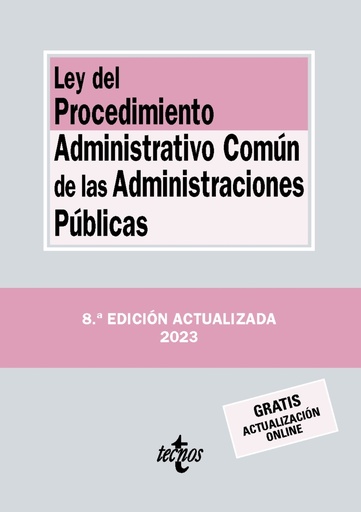 [9788430988525] Ley del Procedimiento Administrativo Común de las Administraciones Públicas