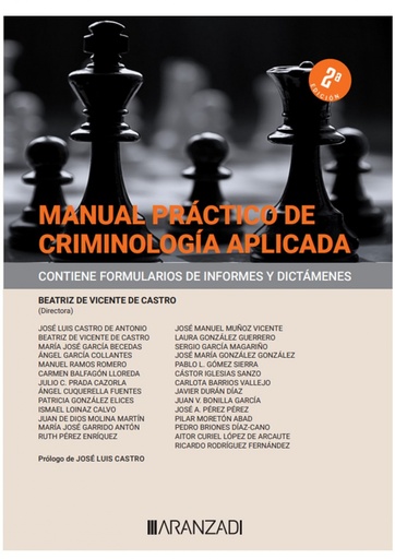 [9788411632249] MANUAL PRACTICO DE CRIMINOLOGIA APLICADA