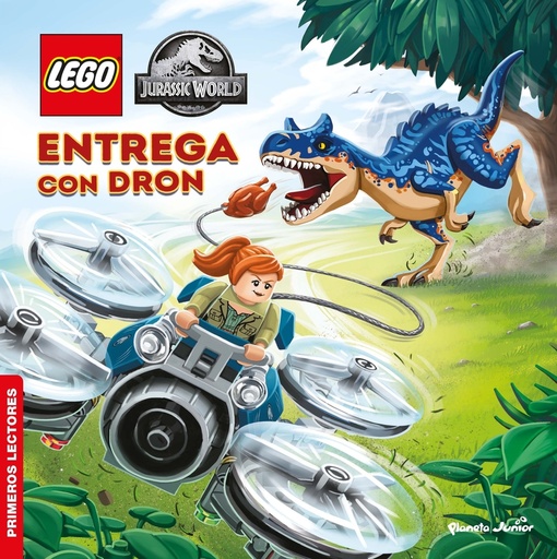 [9788408269564] LEGO Jurassic World. Entrega con dron