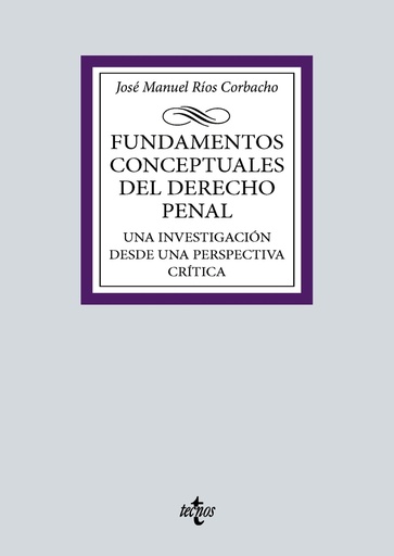 [9788430987849] Fundamentos conceptuales del Derecho Penal