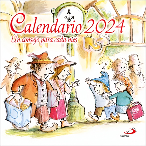 [9788428567534] Calendario Un consejo para cada mes 2024