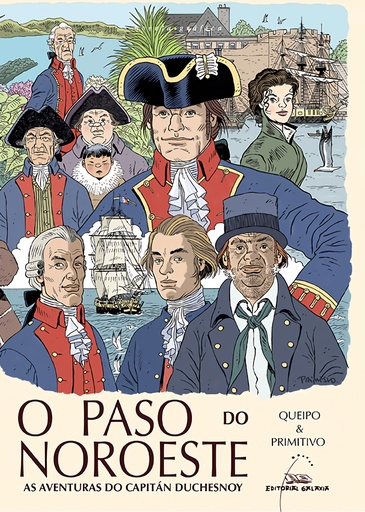 [9788411760355] O paso do Noroeste. As aventuras do capitán Duchesnoy (novela gráfica)