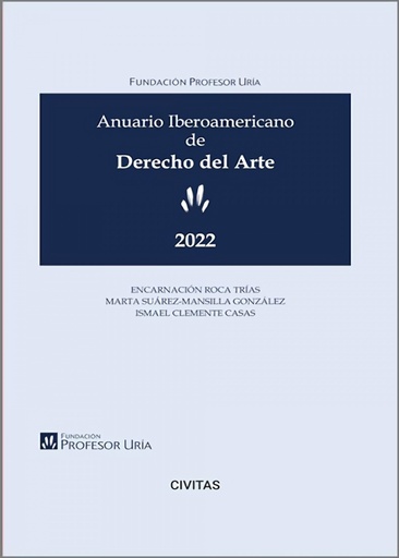 [9788411258883] Anuario Iberoamericano de Derecho del Arte 2022 (Papel + e-book)