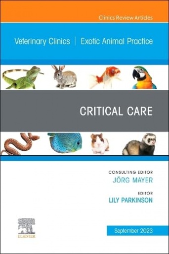 [9780323939959] Critical care, issue veterinary clinics north america