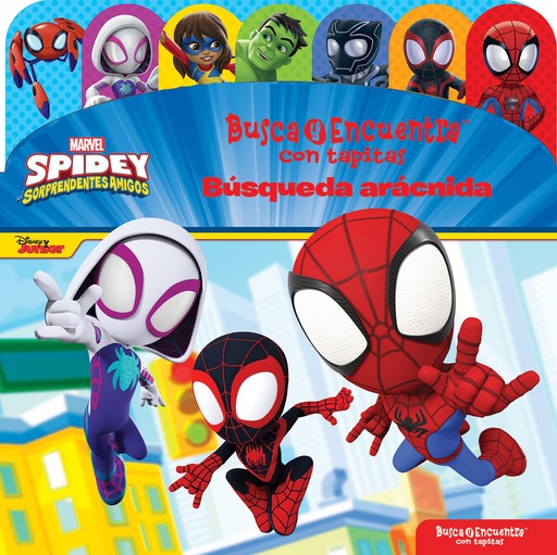 [9781503769656] BUSQUEDA ARACNIDA. BUSCA Y ENCUENTRA CON TAPITAS SPIDEY LAF LF