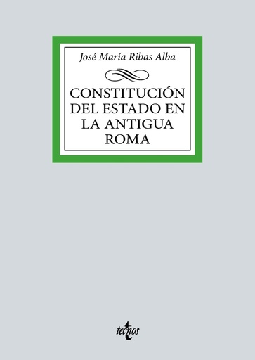 [9788430988570] Constitución del Estado en la Antigua Roma