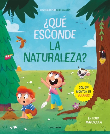 [9788408267782] ¿Qué esconde la naturaleza? Libro con solapas