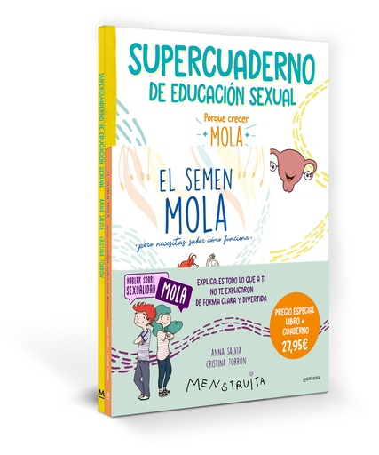 [9788419975058] ESTUCHE EL SEMEN MOLA + CUADERNO CAST