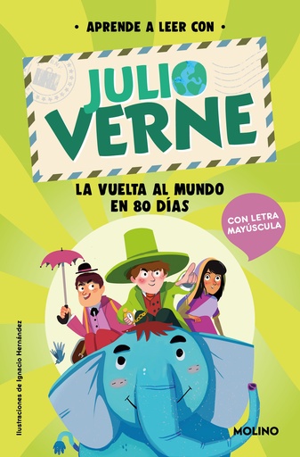 [9788427237407] Aprende a leer con Verne - La vuelta al mundo en 80 días