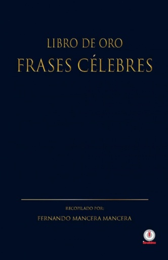 [9781640863668] Libro de oro frases celebres