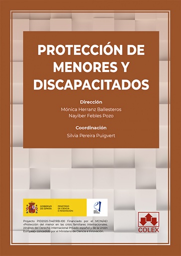 [9788413599823] Protección de menores y discapacitados