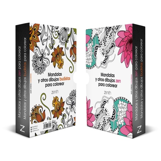 [9788408278054] Estuche Mandalas y otros dibujos para colorear