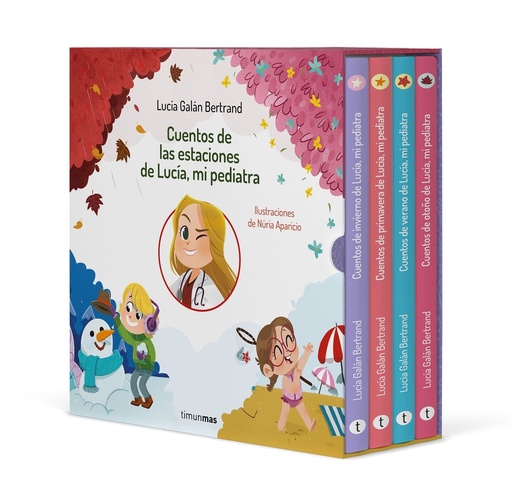 [9788408279419] Estuche Las estaciones de Lucía, mi pediatra