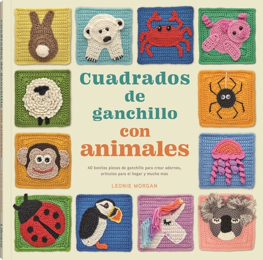 [9789463599016] CUADRADOS DE GANCHILLO CON ANIMALES