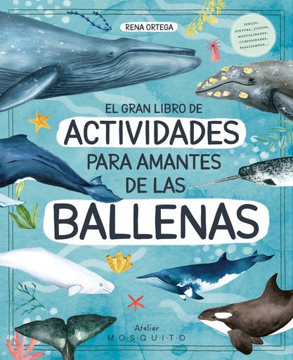 [9788419095565] El gran libro de actividades para amantes de las ballenas