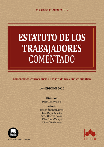 [9788411940023] Estatuto de los Trabajadores - Código comentado