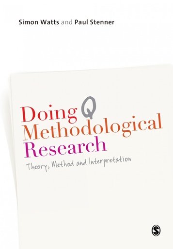 [9781849204156] Doing Q Methodological Research