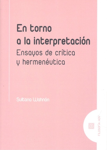 [9788413696218] EN TORNO A LA INTERPRETACIÓN