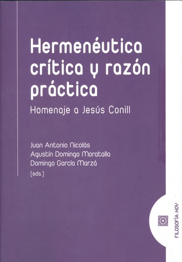 [9788413696263] HERMENÉUTICA CRÍTICA Y RAZÓN PRÁCTICA