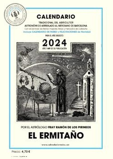 [9788412356694] Calendario el Ermitaño 2024