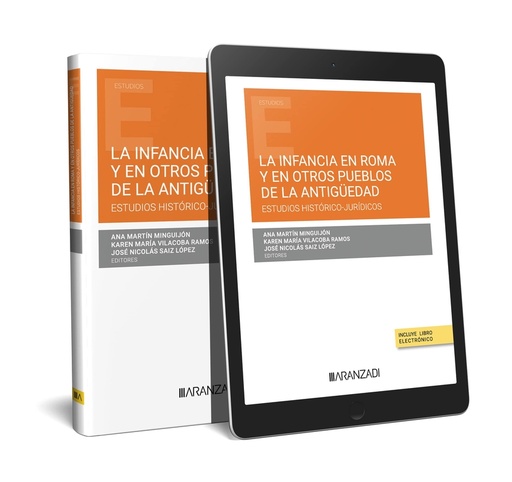 [9788411637398] La infancia en Roma y en otros pueblos de la antigüedad. Estudios