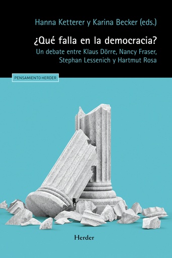 [9788425449659] ¿Qué falla en la democracia?