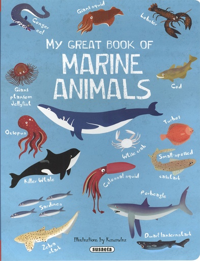 [9788467797398] My great book of marine animals