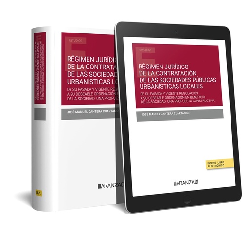 [9788411251112] Régimen jurídico de la contratación de las sociedades públicas urbanísticas locales (Papel + e-book)