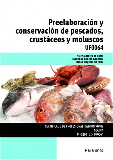 [9788428337786] Preelaboración y conservación pescados, crustaceos y moluscos