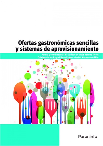 [9788428333108] Ofertas gastronomicas sencillas y sistemas de aprovisionamiento