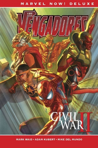 [9788411010450] Marvel now! deluxe los vengadores de mark waid. civil war ii 2