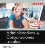 [9788419886613] Administrativos de Corporaciones Locales. Test Vol. I