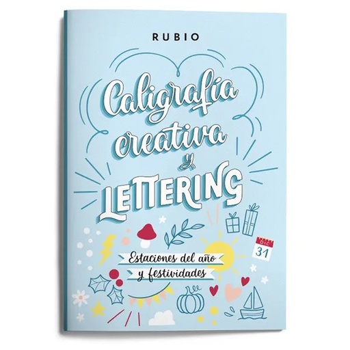 [9788418964626] Caligrafía creativa y lettering. Estaciones del año y festividades