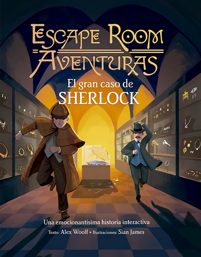 [9788491456759] ESCAPE ROOM AVENTURAS. EL GRAN CASO DE SHERLOCK